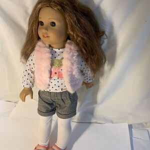 American Girl Doll with Beautiful Outfit